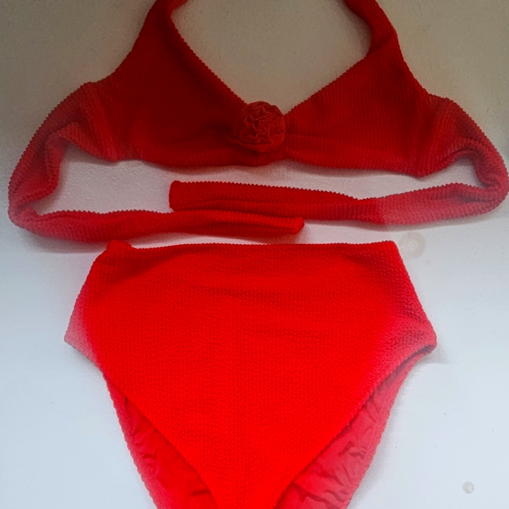 Show Me Your MuMu Vibrant Red Bikini